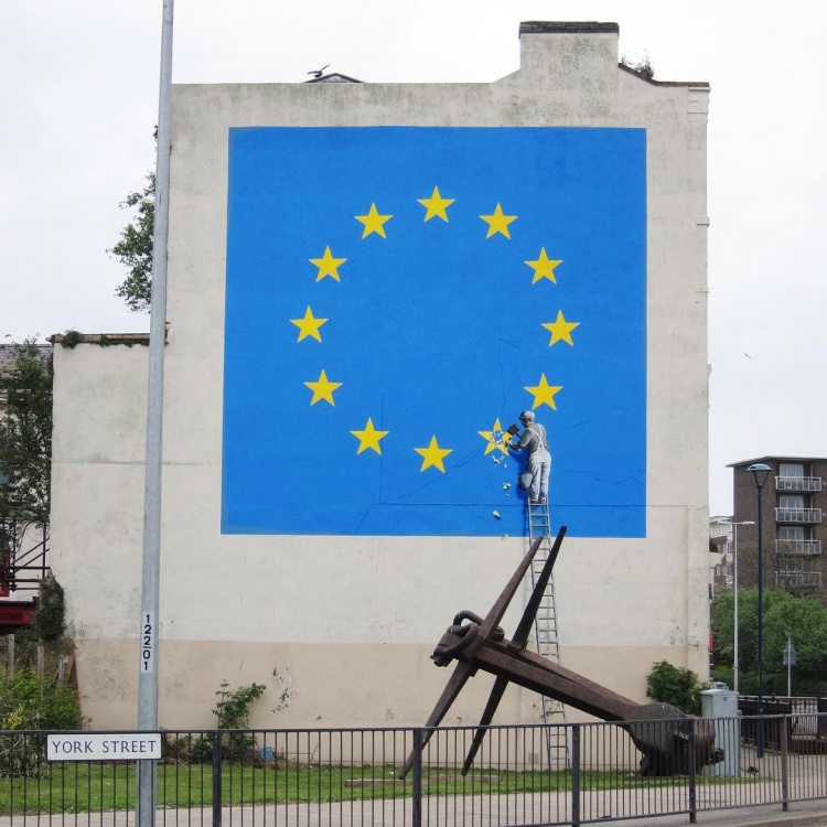 Image via Instagram @banksy